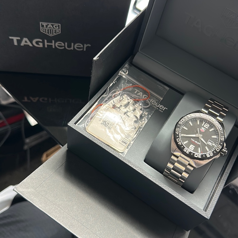 TAG HEUER FORMULA 1 Quartz Watch, 41 mm, Steel WAZ1110.BA0875